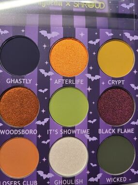 Shroud X Battybean Hallo Bean Eyeshadow Palette